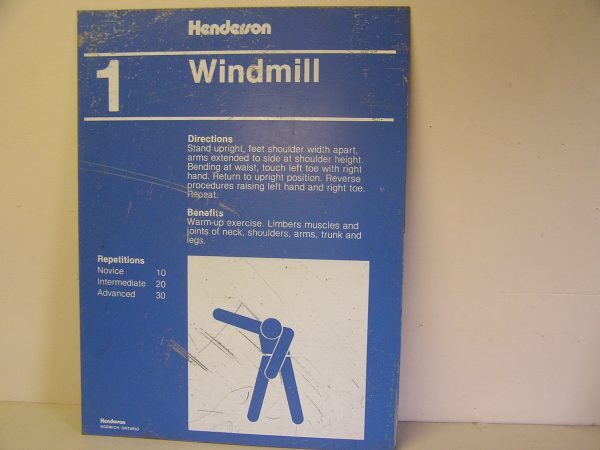 Exercise Station Signs - Image 2
